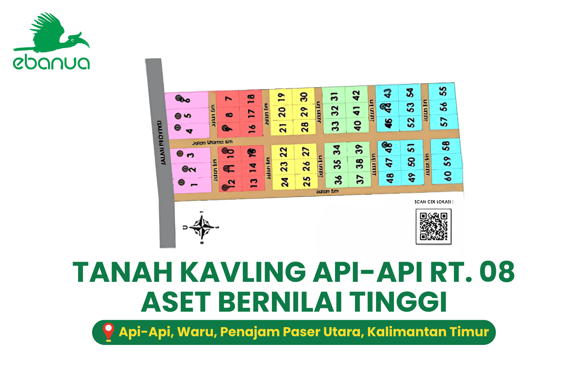 TANAH KAVLING API-API RT. 08