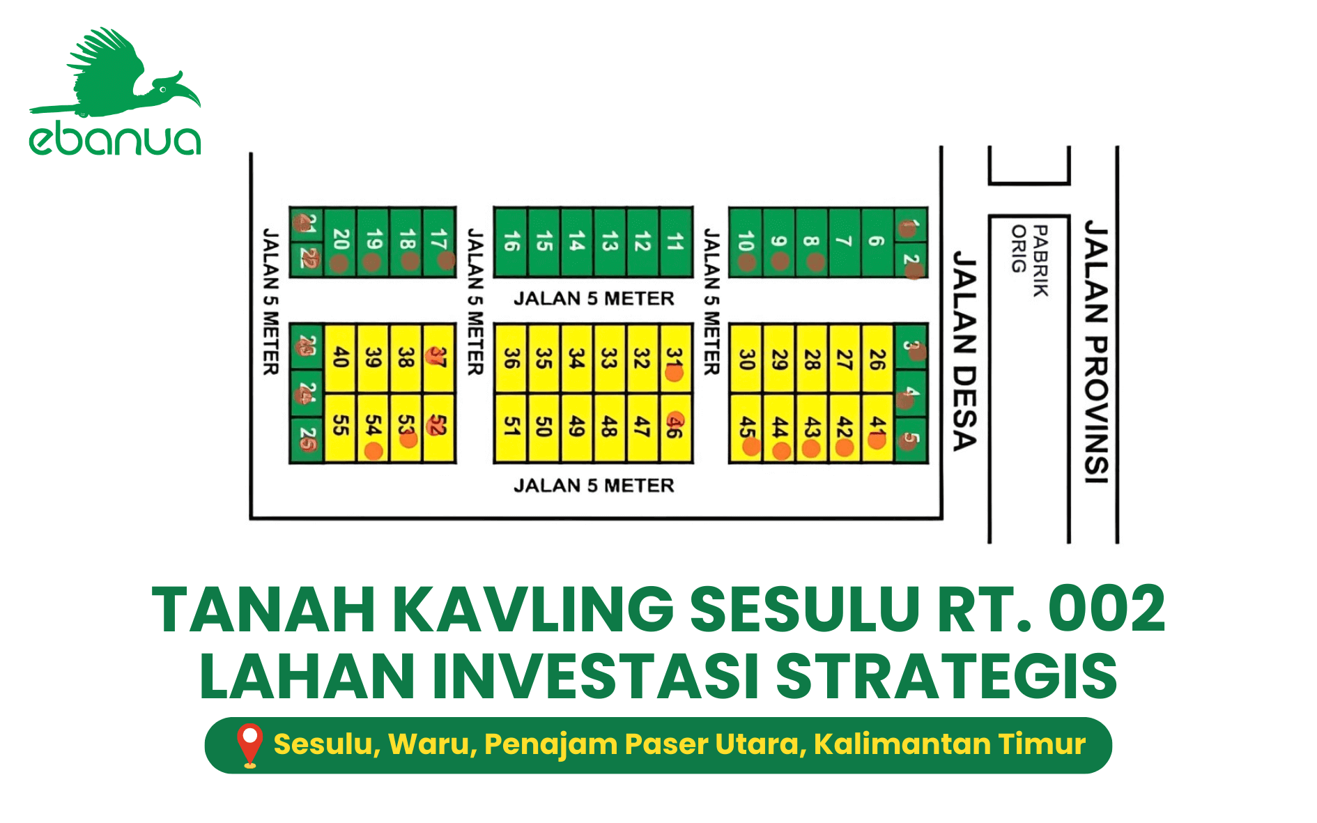 TANAH KAVLING SESULU RT 02