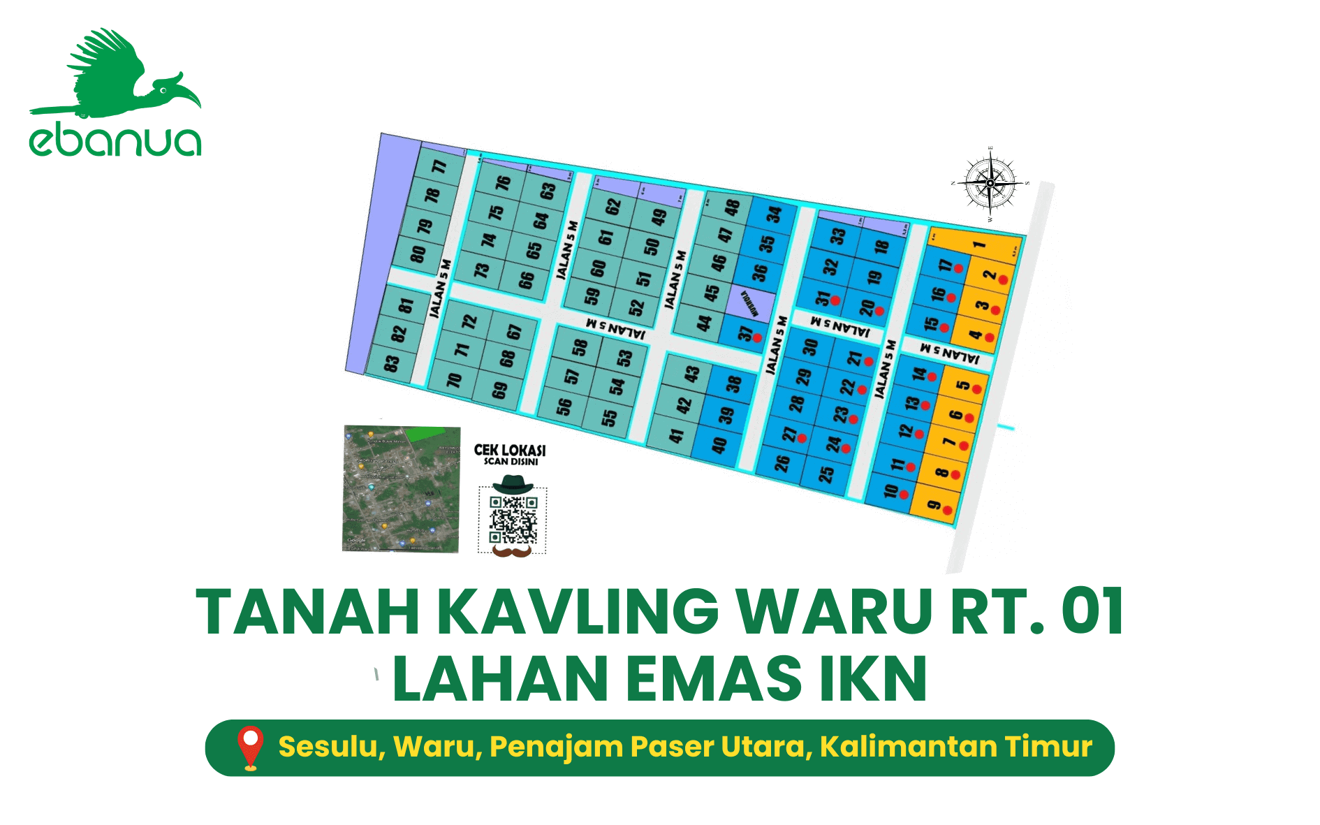 TANAH KAVLING WARU RT. 01