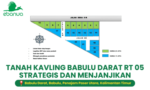 TANAH KAVLING BABULU DARAT RT 05