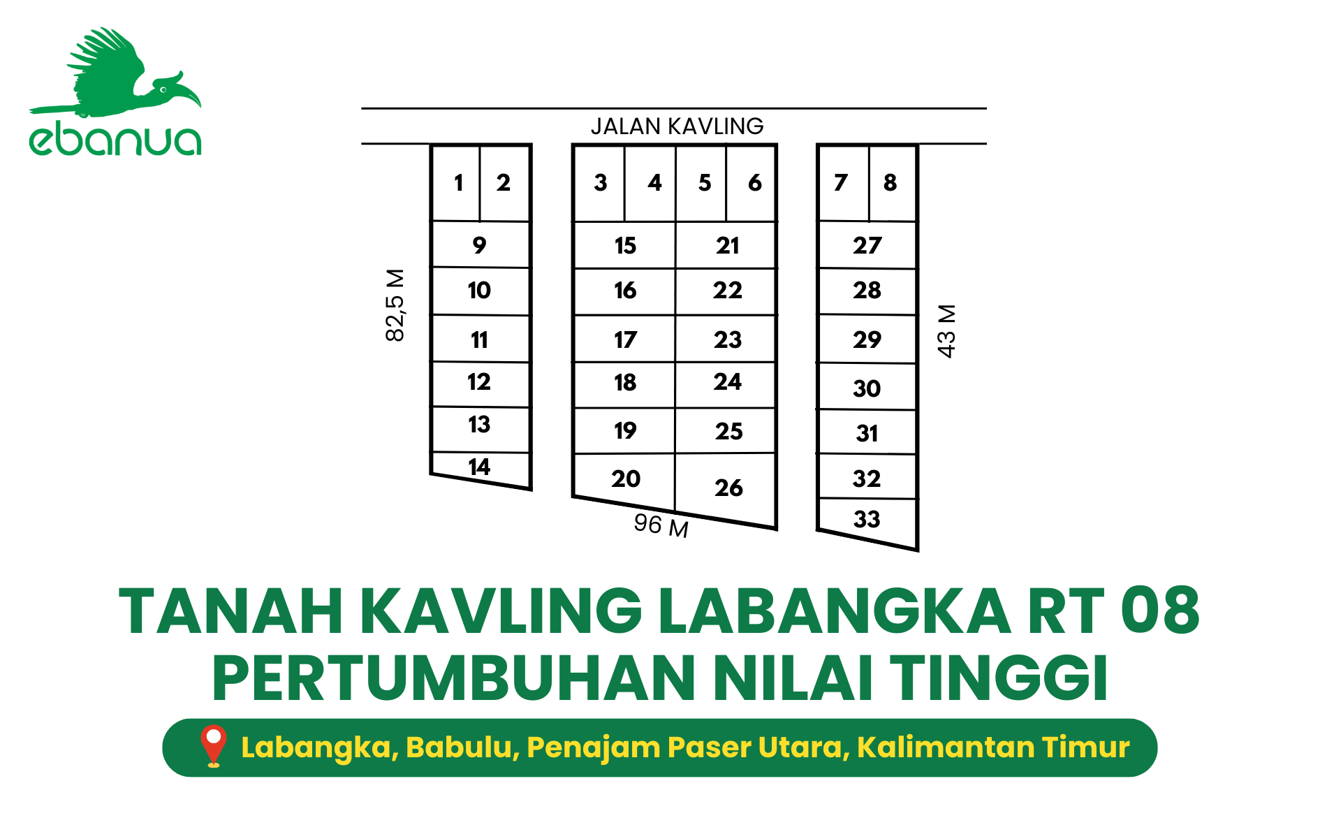 TANAH KAVLING LABANGKA RT 08